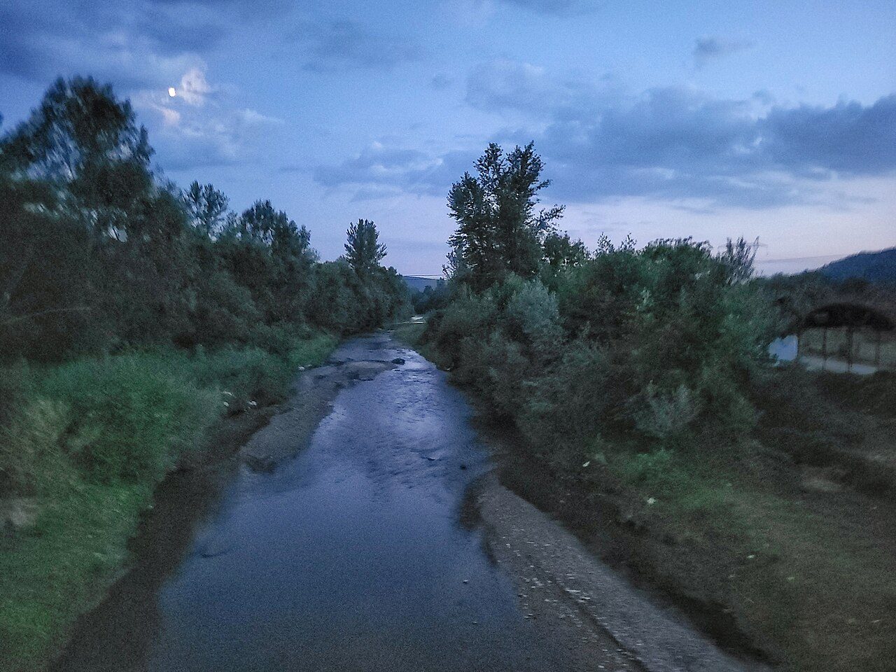 Râul Argeșel inferior